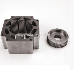 आयरन लैमिनेटेड स्टेटर कोर पैक NEMA34 86mm स्टेपर स्टेटर और रोटर स्टैक